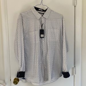 Men’s pd&c button down slim fit shirt size XL